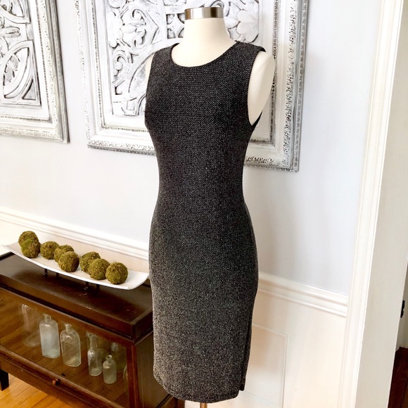 Philosophy Dresses & Skirts - NWT! Philosophy Black and Silver Metallic Dress
